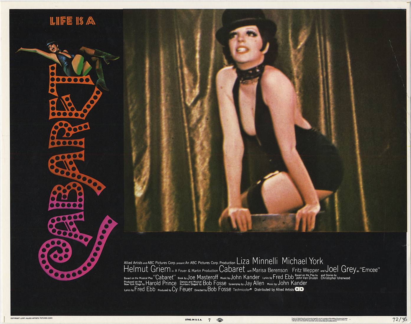 Lobby card #7 for Cabaret starring Liza Mannelli (1972)